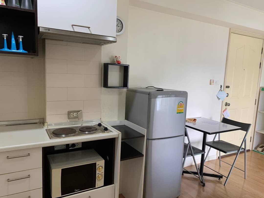 D8-28.1 คอนโดให้เช่า Lumpini Ville Ramintra-Laksi ชั้น 12 พื้นที่ 30 ตรม. วิวถนนโครงการ