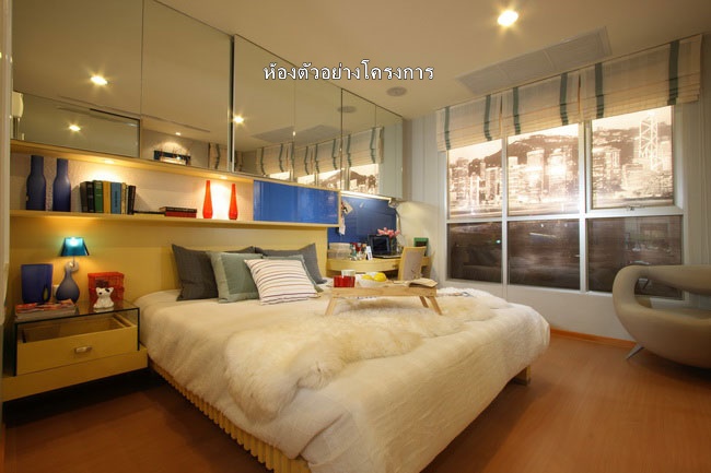 ให้เช่าคอนโด ไลฟ์ รัชดาภิเษก พื้นที่ 31 ตร.ม. 1 ห้องนอน เช่า 15,000 บ/ด