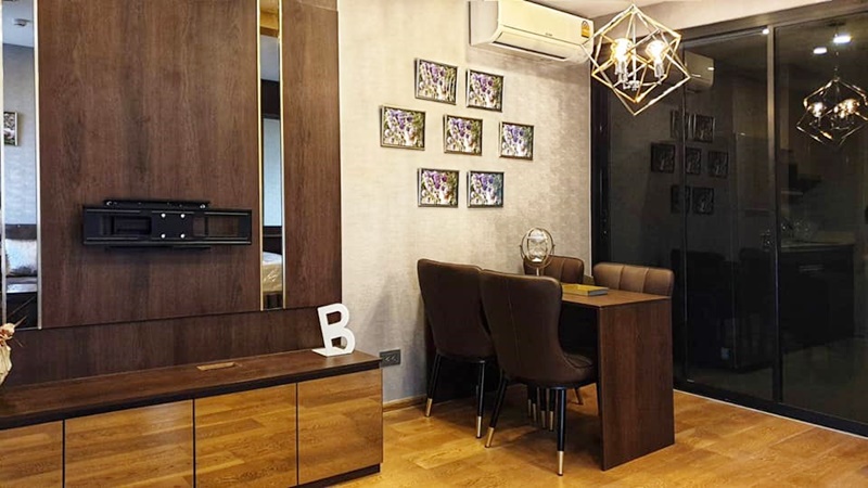 ให้เช่าคอนโด คิว ชิดลม-เพชรบุรี พื้นที่ 47 ตร.ม. 1 ห้องนอน เช่า 28,000 บ/ด