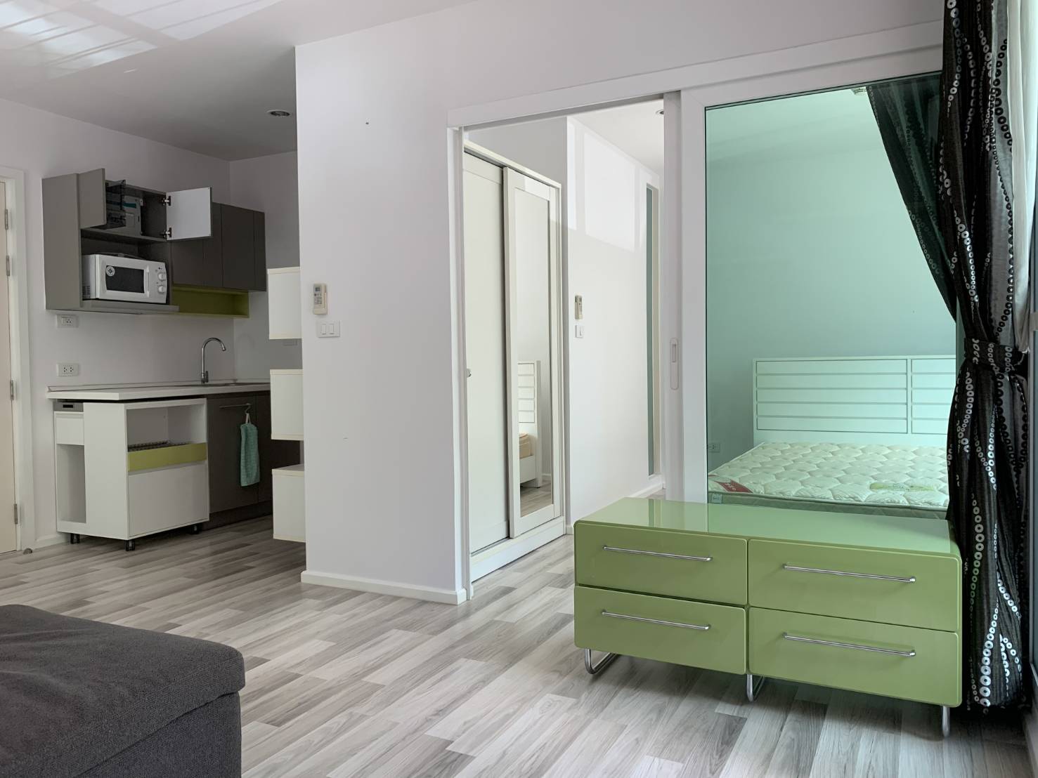 ขาย/ให้เช่าคอนโด เดอะ คีย์ พหลโยธิน 34 ตึก C ชั้น 2 พื้นที่ 35.74 ตรม.