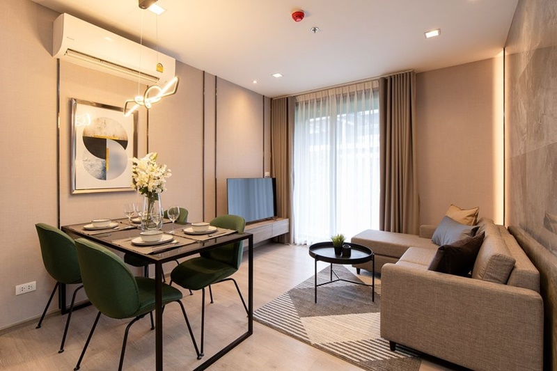 ให้เช่าคอนโด เดอะ ไลน์ พหลโยธิน พาร์ค พื้นที่ 60 ตรม. 2 ห้องนอน เช่า 35,000 บาท/เดือน