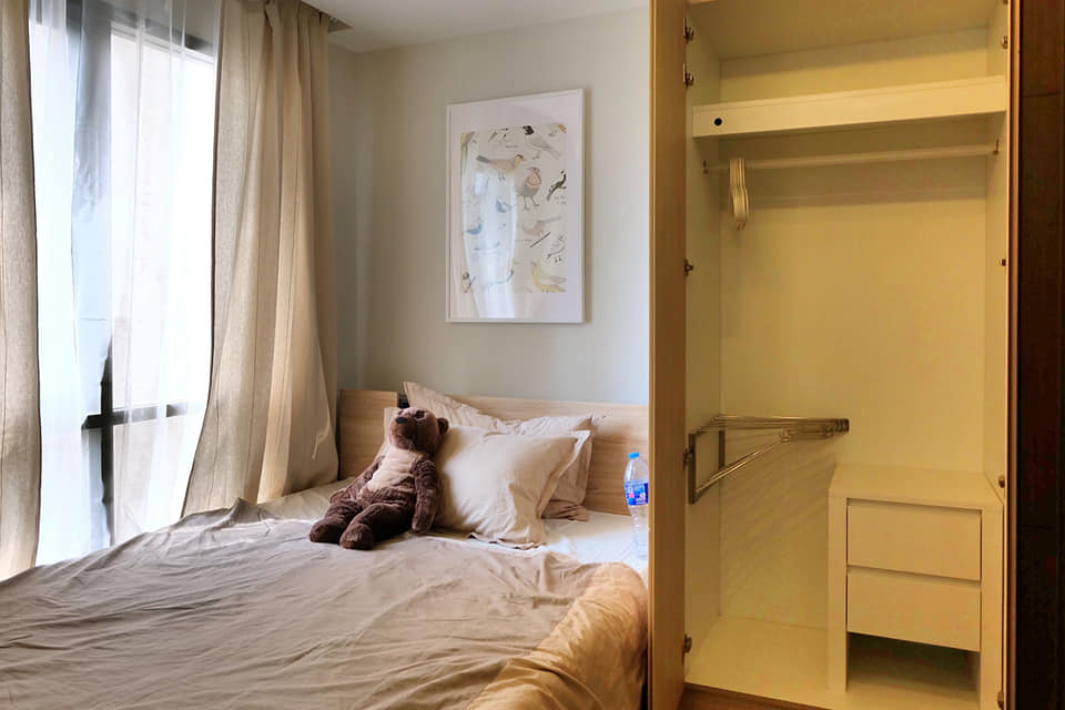 Petfriendly ให้เช่าคอนโด มาเอสโตร 12 ราชเทวี พื้นที่ 28 ตรม. 1 ห้องนอน ราคาเช่า 15,500 /เดือน