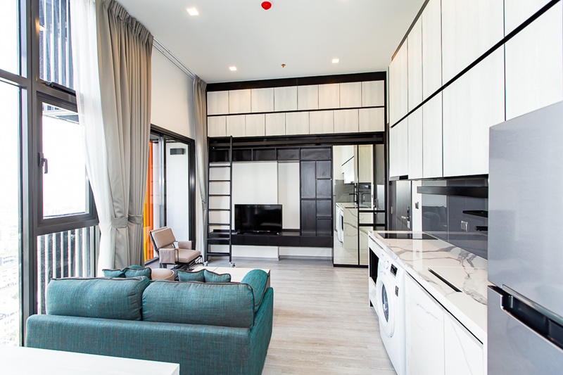 ให้เช่าคอนโด เดอะไลน์ สุขุมวิท 101 พื้นที่ 32.73 ตร.ม. 1 ห้องนอน เช่า 21,000 บ/ด