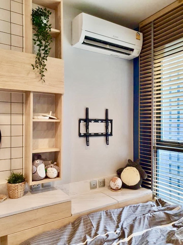 ให้เช่าคอนโด ไลฟ์ อโศก - พระราม 9 พื้นที่ 35.64 ตร.ม. 2 ห้องนอน เช่า 22,000 บ/ด