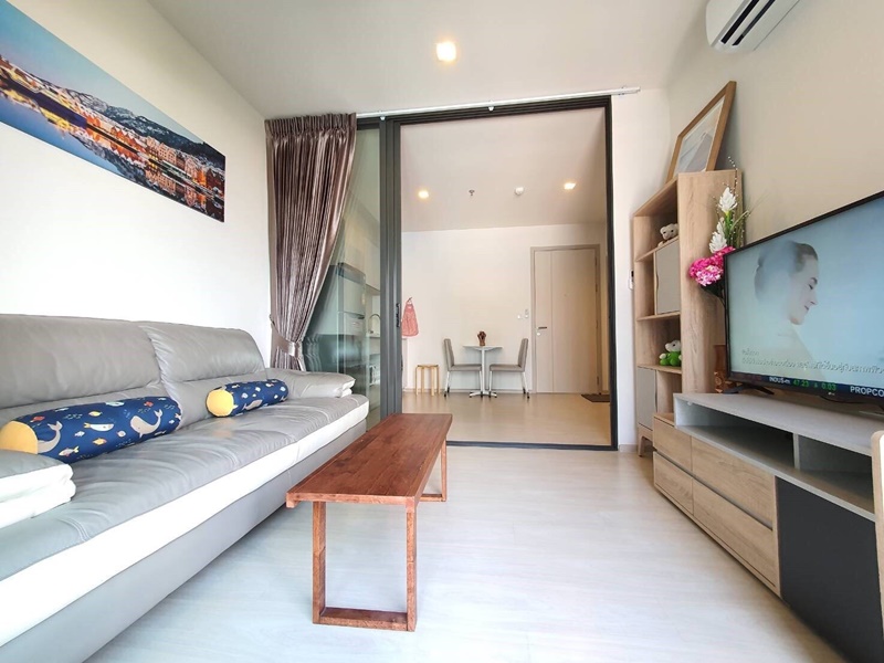 ให้เช่าคอนโด ไลฟ์ สุขุมวิท 48 พื้นที่ 38.5 ตร.ม. 1 ห้องนอน เช่า 18,000 บ/ด