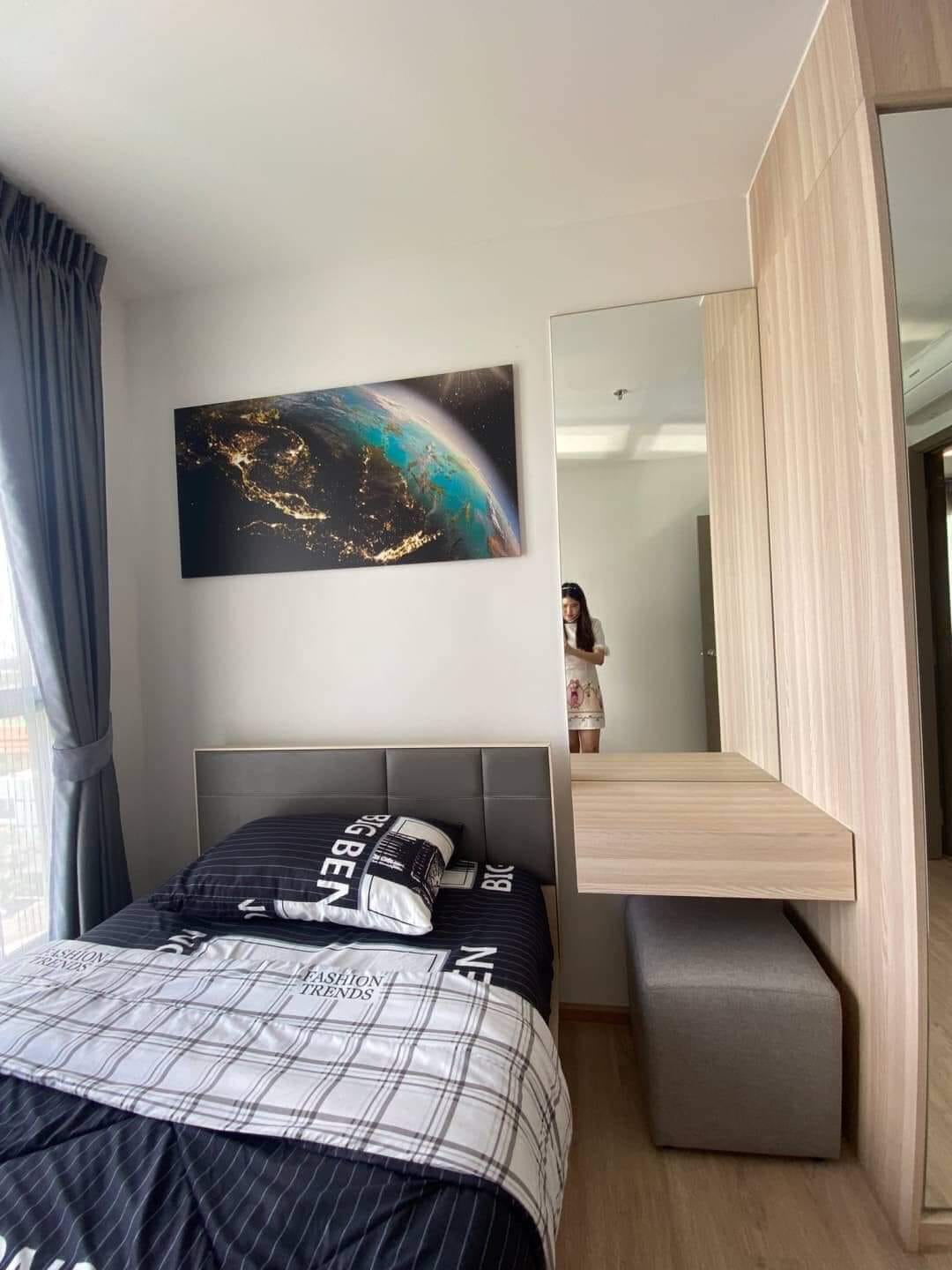 ให้เช่าคอนโด ไอดีโอ โอทู พื้นที่ 47 ตรม. 2 ห้องนอน เช่า 22000 บาท/เดือน