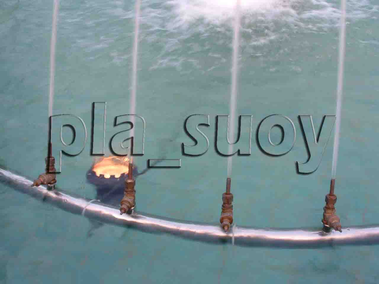 น้ำพุฮวงจุ้ย หน้าบ้าน ฟ้าชวน