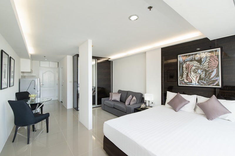 ให้เช่าคอนโด เดอะ แคปิตอล สุขุมวิท 30/1 พื้นที่ 35 ตร.ม. สตูดิโอ เช่า 18,000 บ/ด