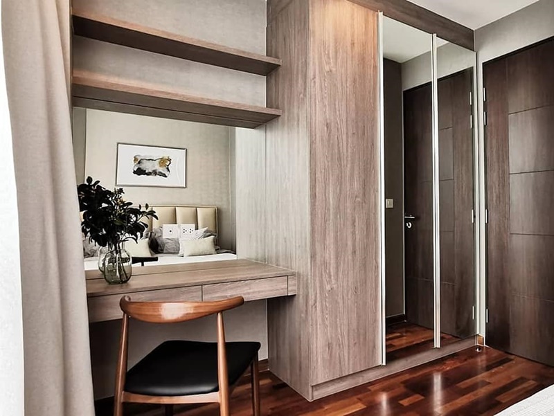 ให้เช่าคอนโด วิช ซิกเนเจอร์ มิดทาวน์ สยาม พื้นที่ 47 ตร.ม. 2 ห้องนอน ให้เช่า 40,000 บ/ด