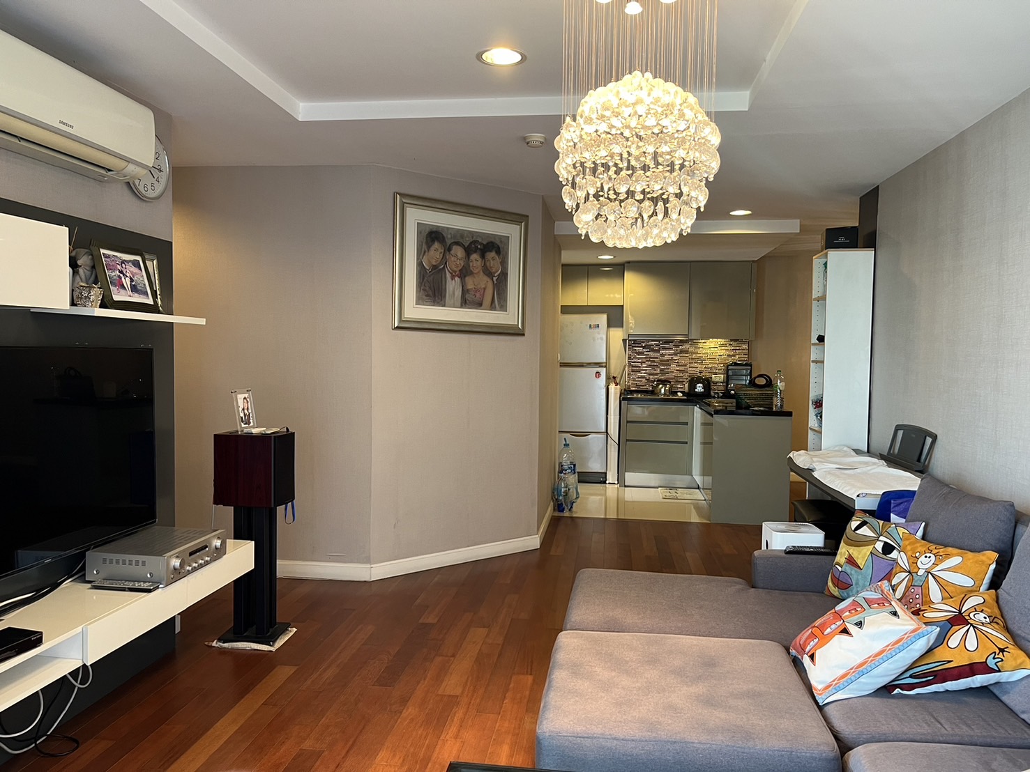 TD-M23.1 ให้เช่าคอนโด เบลล์ แกรนด์ พระราม 9 พื้นที่ 97 ตร.ม. 2 ห้องนอน เช่า 41,000 บาท