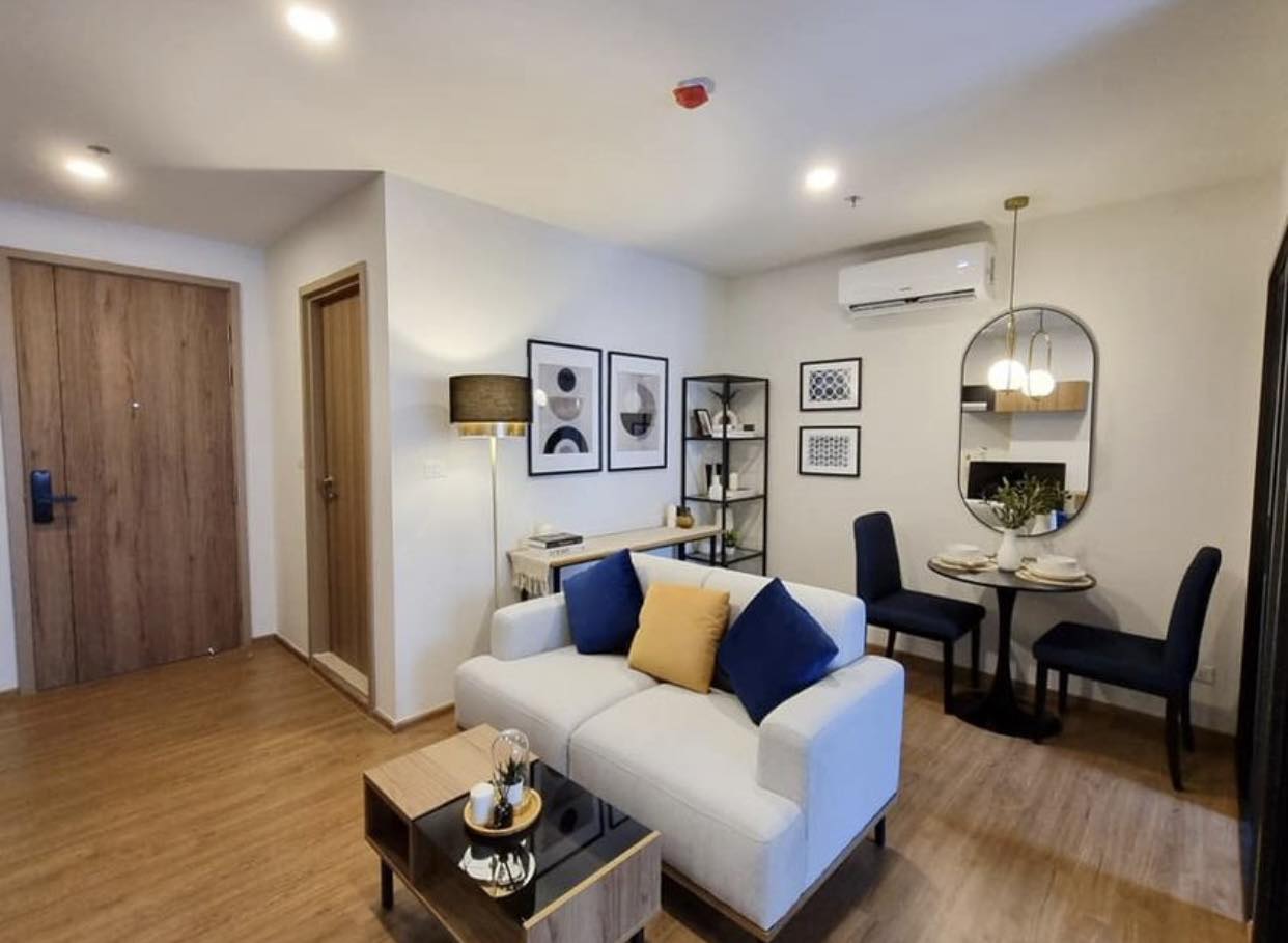 ให้เช่าคอนโด เดอะ ไลน์ ไวบ์ พหลโยธิน พื้นที่ 37 ตร.ม 1 ห้องนอน วิวสวน ราคา 21,000 บาท/เดือน