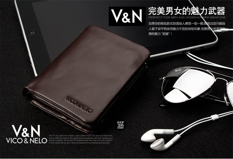 กระเป๋าสตางค์ผู้ชาย Vico&Nelo No.V031