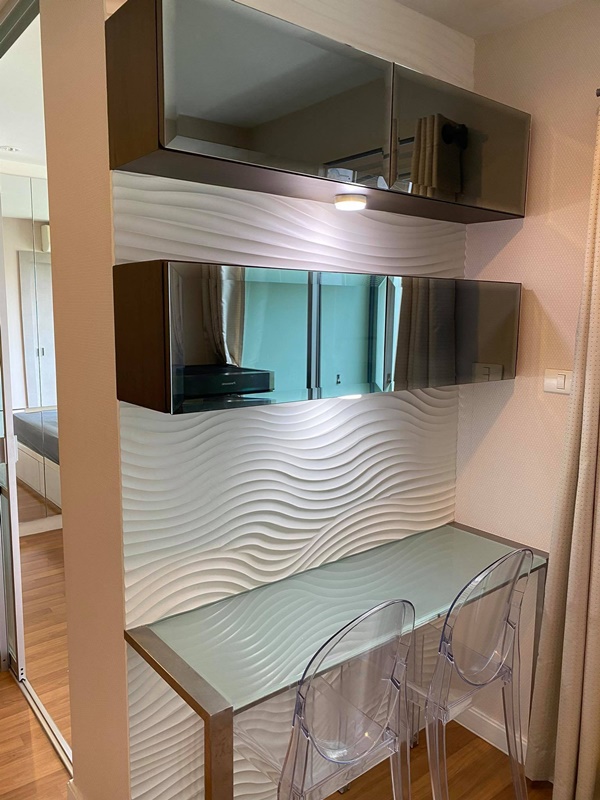 ให้เช่าคอนโด ลุมพินี พาร์ค ริเวอร์ไซด์-พระราม 3 พื้นที่ 28 ตร.ม. 1 ห้องนอน เช่า 11,000 บ/ด