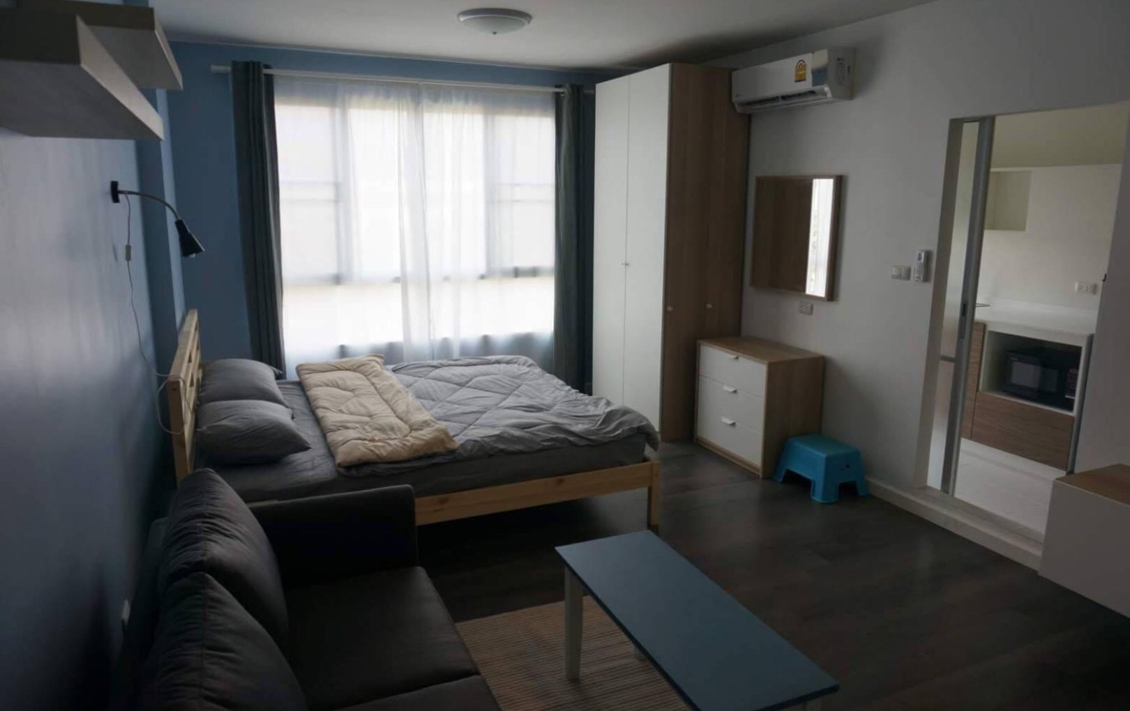 ให้เช่า ดีคอนโด แคมปัส รีสอร์ท บางนา 30 ตรม. 1 ห้องนอน เช่า 8,500 บาท/เดือน