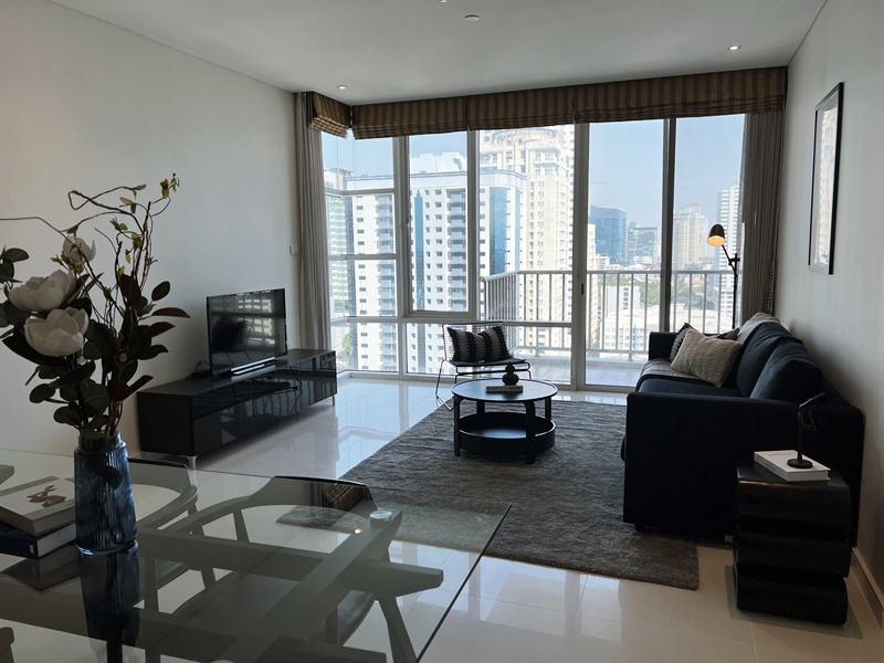 ให้เช่าคอนโด ฟูลเลอตัน สุขุมวิท พื้นที่ 96 ตร.ม. 2 ห้องนอน เช่า 72,000 บ/ด