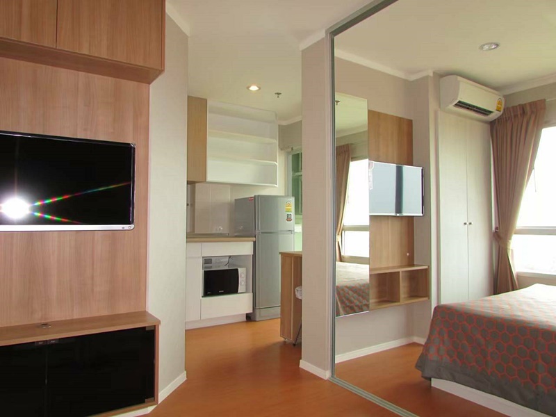 ให้เช่าคอนโดลุมพินี พาร์ค รัตนาธิเบศร์-งามวงศ์วาน 22.5 ตร.ม. 1 ห้องนอน เช่า 6,500 บ/ด