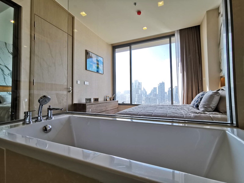 ให้เช่าคอนโด ดิ เอส อโศก พื้นที่ 47 ตร.ม. 1 ห้องนอน ให้เช่า 50,000 บ/ด