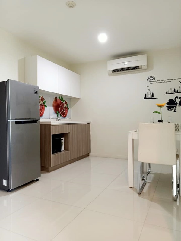 ให้เช่าคอนโด อิลีเม้นท์ ศรีนครินทร์ พื้นที่ 44 ตรม. 2 ห้องนอน เช่า 13,000 บ/ด