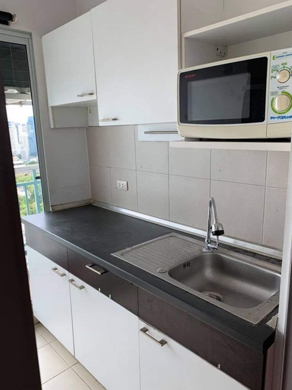 ให้เช่าคอนโด ศุภาลัย ปาร์ค อโศก-รัชดา พื้นที่ 34 ตร.ม. สตูดิโอ เช่า 8,000 บ/ด