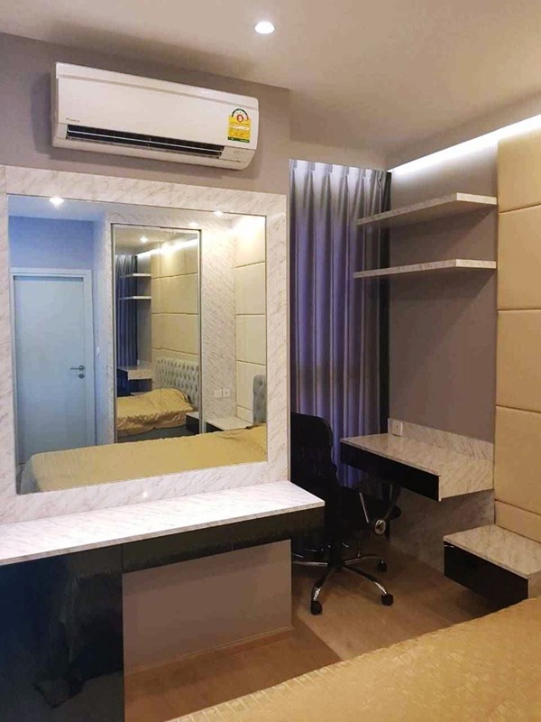 ให้เช่าคอนโดไอดีโอ คิว จุฬา-สามย่านพื้นที่ 33.36 ตร.ม. 1 ห้องนอน เช่า 18,500 บ/ด