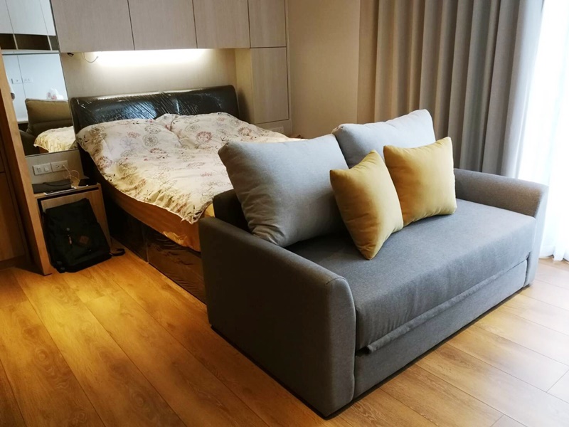 ให้เช่าคอนโด พาร์ค 24 พื้นที่ 34 ตร.ม. 1 ห้องนอน เช่า 20,000 บ/ด