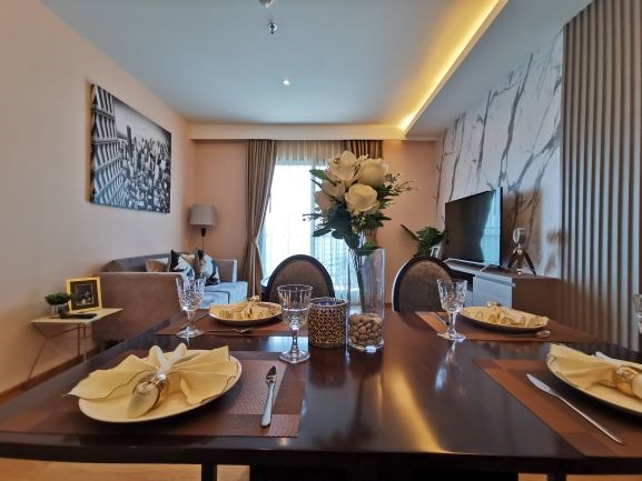 ให้เช่าคอนโด เอช สุขุมวิท 43 พื้นที่ 71.47 ตร.ม. 2 ห้องนอน เช่า 60,000 บ/ด