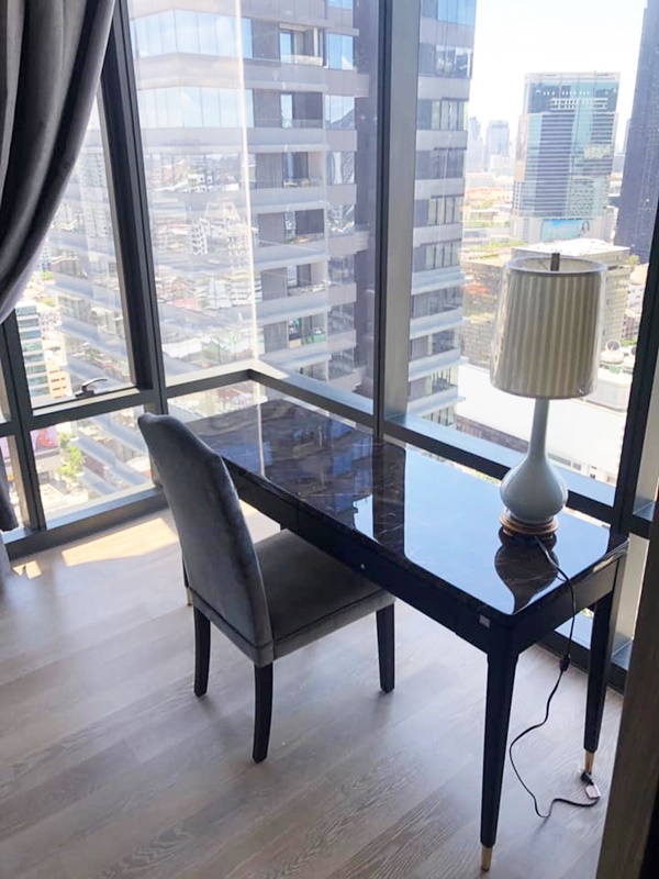 ให้เช่า แอชตัน สีลม พื้นที่ 35 ตร.ม. 1 ห้องนอน ให้เช่า 25,000 บ/ด