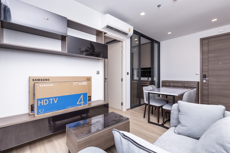 ให้เช่าคอนโด เดอะ ไลน์ พหลฯ-ประดิพัทธ์ พื้นที่ 52.66 ตร.ม. 2 ห้องนอน เช่า 31,000 บ/ด