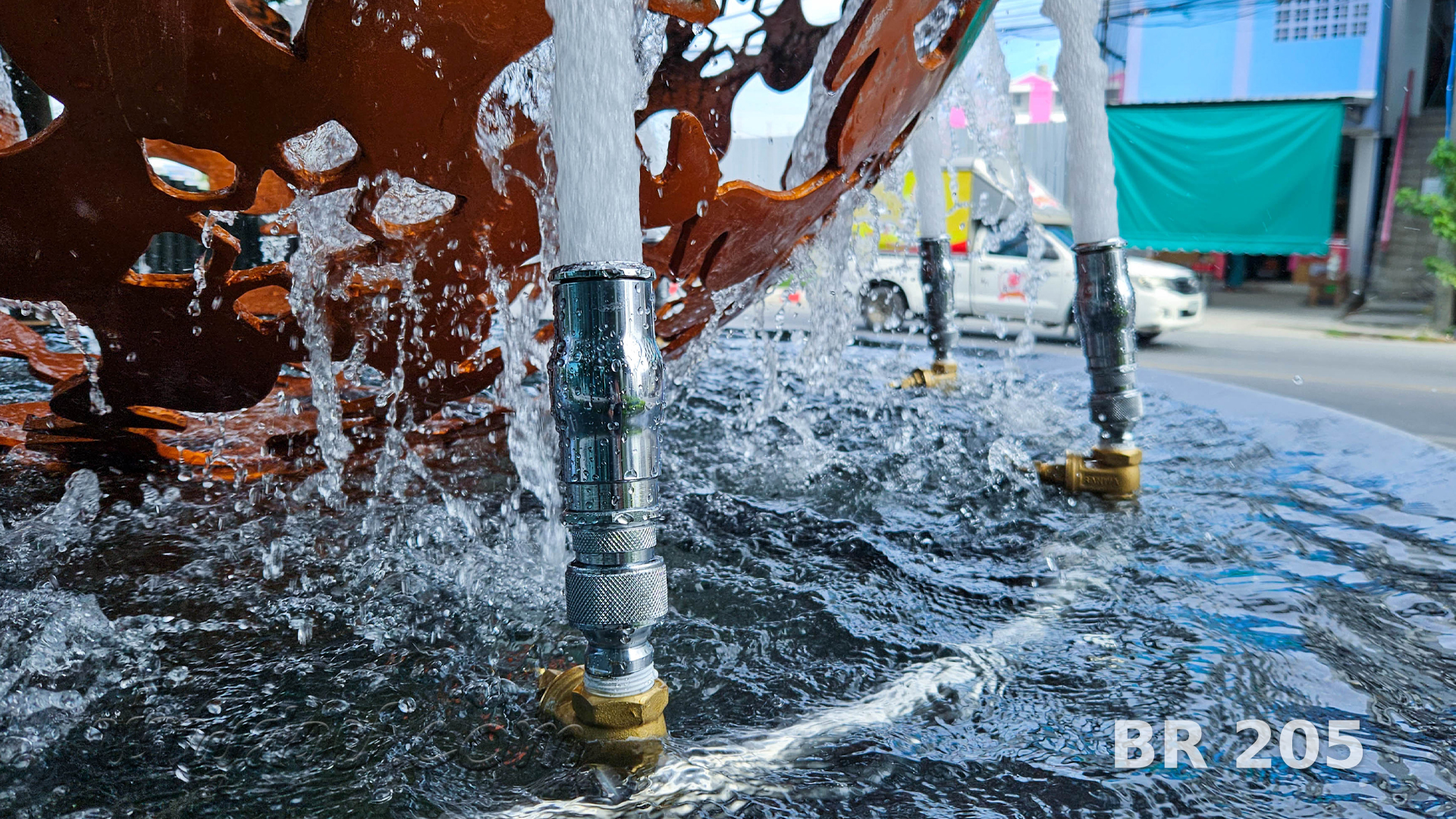 น้ำพุวงริง ฟองเบียร์ บางกอกแร้นช์ จ.สมุทรปราการ