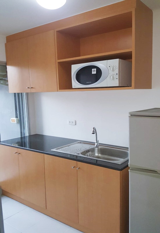 ให้เช่า ดีคอนโด รามอินทรา พื้นที่ 30 ตร.ม. 1 ห้องนอน เช่า 7,500 บ/ด