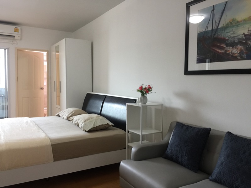 ให้เช่าคอนโด ซิตี้ โฮม รัชดา 10 พื้นที่ 31 ตร.ม. สตูดิโอ เช่า 7,000 บ/ด