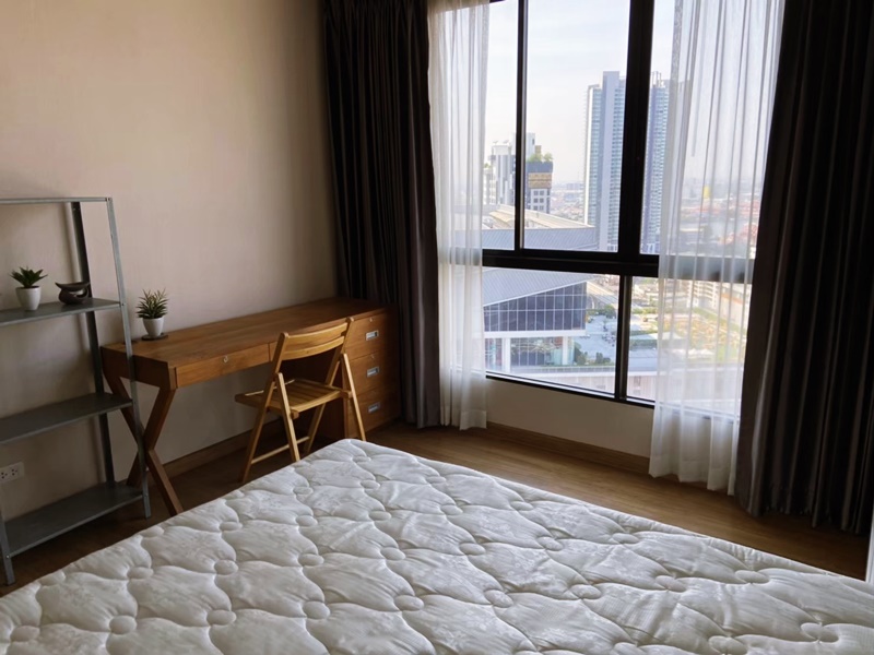 ให้เช่าคอนโด เดอะ ทรี อินเตอร์เชนจ์ พื้นที่ 30 ตร.ม. 1 ห้องนอน เช่า 9,500 บ/ด