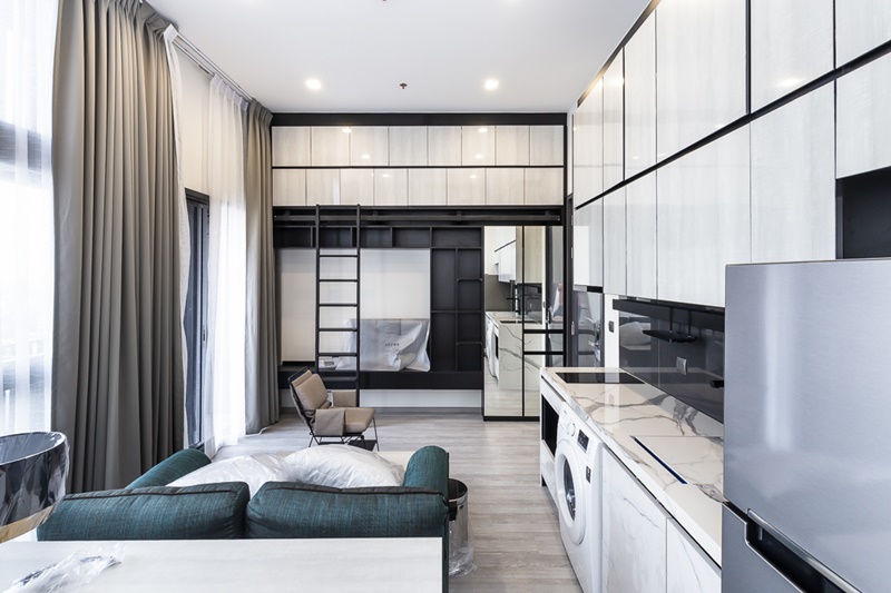 ให้เช่าคอนโด เดอะไลน์ สุขุมวิท 101 พื้นที่ 32.5 ตร.ม. 1 ห้องนอน เช่า 17,000 บ/ด