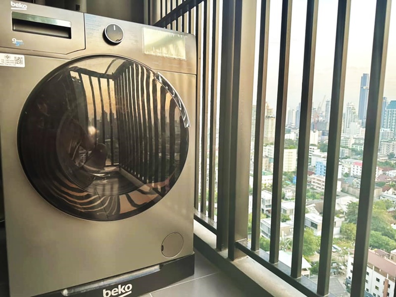 ให้เช่าคอนโด เดอะ เบส เพชรบุรี-ทองหล่อ พื้นที่ 33 ตร.ม. 1 ห้องนอน เช่า 19,000 บ/ด