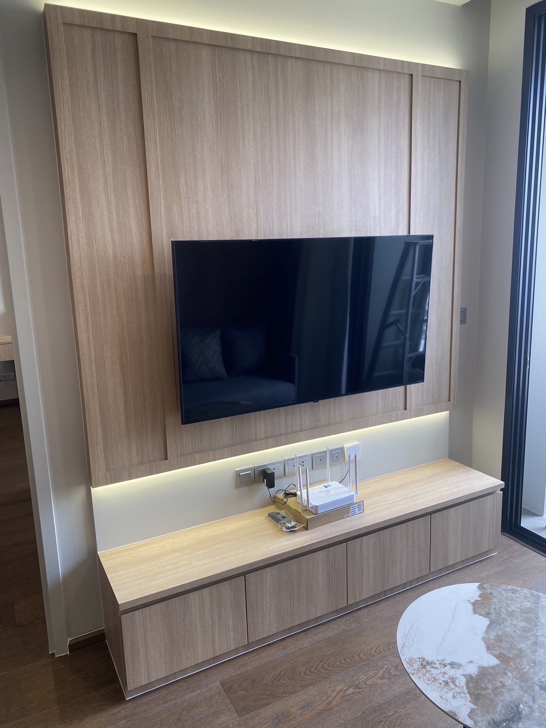 KD-F3.1 ให้เช่าคอนโด ไอดีโอ คิว สุขุมวิท 36 พื้นที่ 47 ตรม. 1 ห้องนอน ราคาเช่า 46,000 /เดือน