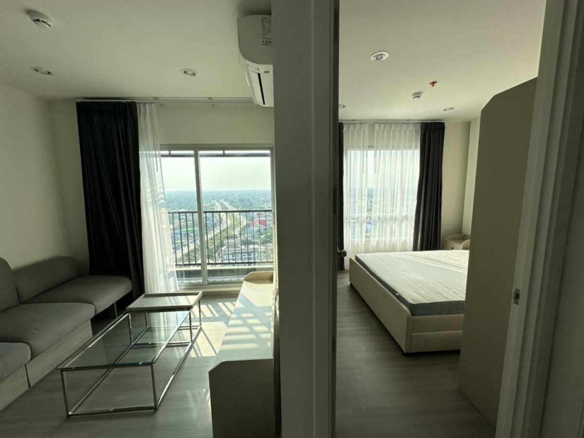 ให้เช่าคอนโด เดอะ เพรสซิเด้นท์ จรัญ - แยกไฟฉาย สเตชั่น 30 ตรม. 1 ห้องนอน ห้องหัวมุม วิวถนนพระเทพฯ