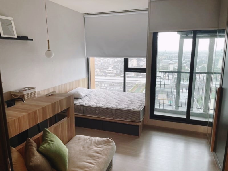 ให้เช่าคอนโด ไลฟ์ สุขุมวิท 62 พื้นที่ 26 ตร.ม. 1 ห้องนอน เช่า 12,000 บ/ด