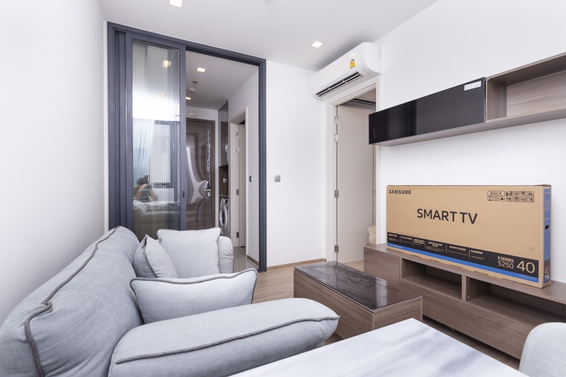 ให้เช่าคอนโด เดอะ ไลน์ พหลฯ-ประดิพัทธ์ พื้นที่ 33.89 ตร.ม. 1 ห้องนอน เช่า 19,000 บ/ด