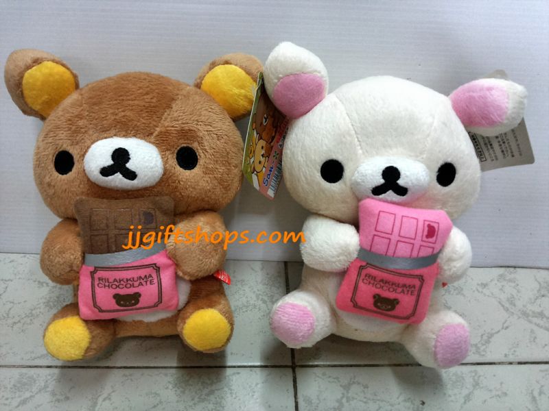 ตุ๊กตาหมี เซ็ตคู่ ริลัคคุมะ และ โคริลัคคุมะ ขนาด 7 นิ้ว