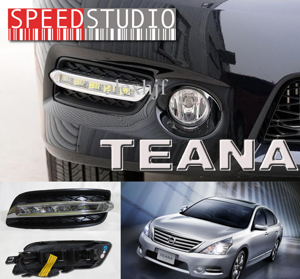 ไฟ Daytime running light DRL Day light ไฟตัดหมอก Nissan Teana 2012
