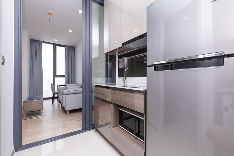 ให้เช่าคอนโด เดอะ ไลน์ พหลฯ-ประดิพัทธ์ พื้นที่ 33.89 ตร.ม. 1 ห้องนอน เช่า 19,000 บ/ด