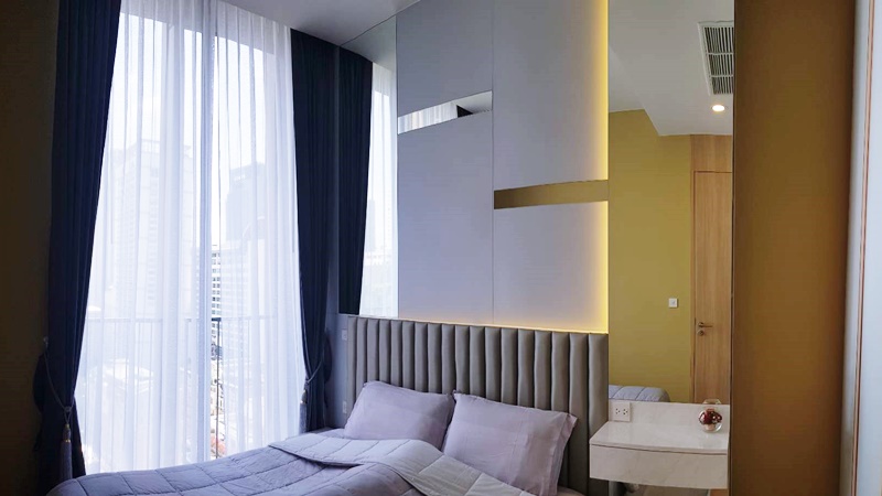 ให้เช่าคอนโด โนเบิล บี 19 พื้นที่ 35 ตร.ม. 1 ห้องนอน เช่า 30,000 บ/ด