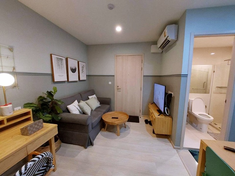 ให้เช่าคอนโดไลฟ์ อโศก พื้นที่ 35 ตร.ม. 1 ห้องนอน เช่า 20,000 บ/ด