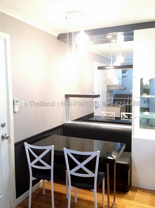 ให้เช่าคอนโด ลุมพินี เพลส รัชโยธิน พื้นที่ 30 ตร.ม. 1 ห้องนอน ให้เช่า 9,500 บ/ด