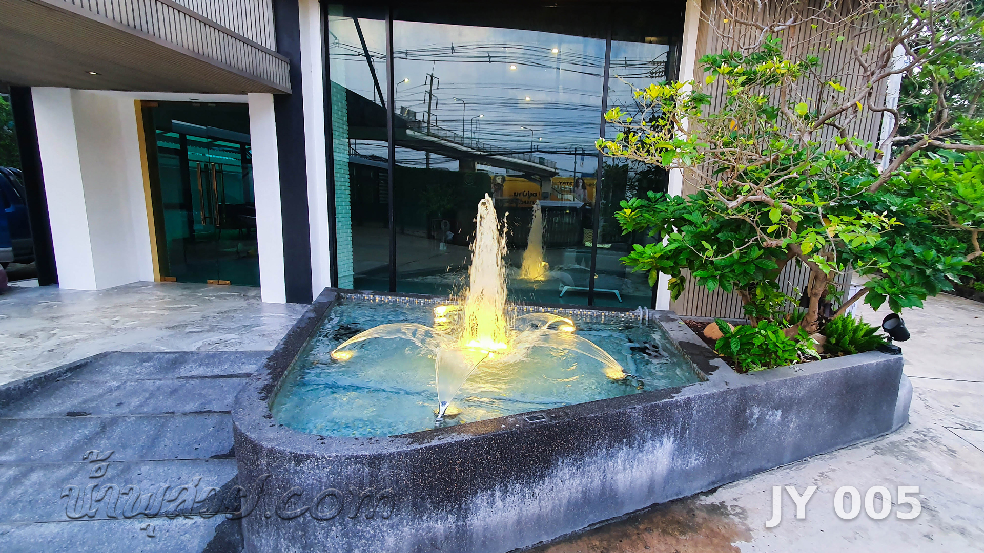 น้ำพุต้นสน - ปากเป็ด คุณเล็ก พระราม 3