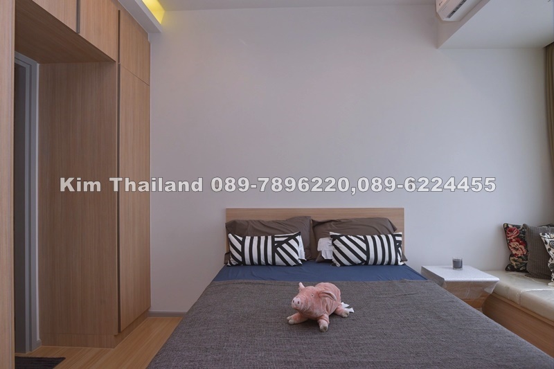 ให้เช่า เอ็ม จตุจักร พื้นที่ 33.75 ตร.ม. 1 ห้องนอน เช่า 18,000 บ/ด