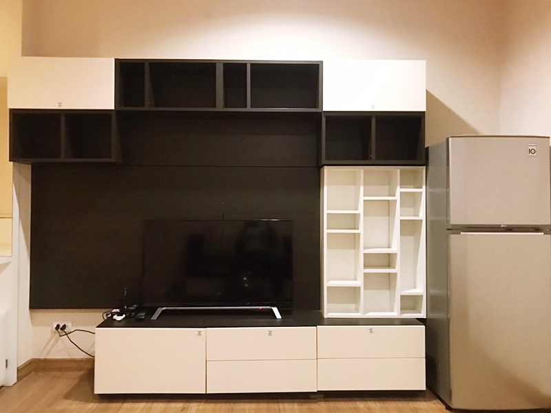 ให้เช่าคอนโด เดอะ ทรี บางโพ สเตชั่นพื้นที่ 31 ตร.ม. สตูดิโอ เช่า 8,000 บ/ด