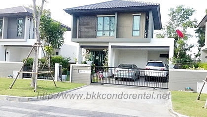 ขายบ้านเดี่ยว 2 ชั้น หมู่บ้าน ฮาบิเทีย ออร์บิต หทัยราษฎร์ พื้นที่ 50 ตรว. ขาย 6.5 ล้านบาท