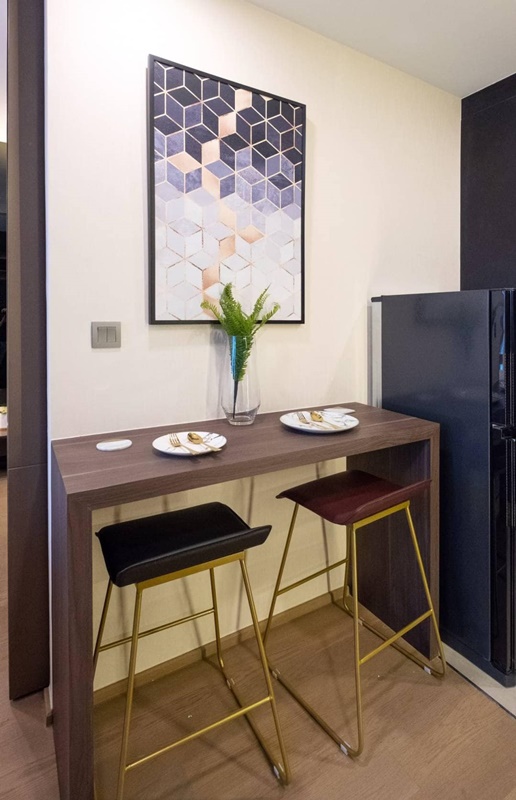 ให้เช่าคอนโด แอชตัน จุฬา-สีลม พื้นที่ 34.5 ตรม. 1 ห้องนอน ให้เช่า 29,000 บ/ด