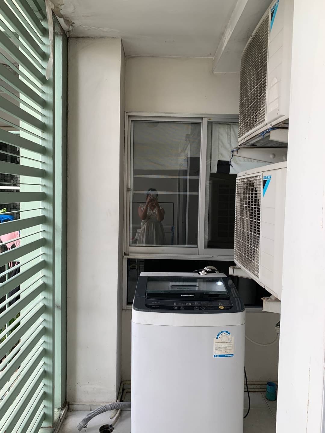 D8-28.1 คอนโดให้เช่า Lumpini Ville Ramintra-Laksi ชั้น 12 พื้นที่ 30 ตรม. วิวถนนโครงการ